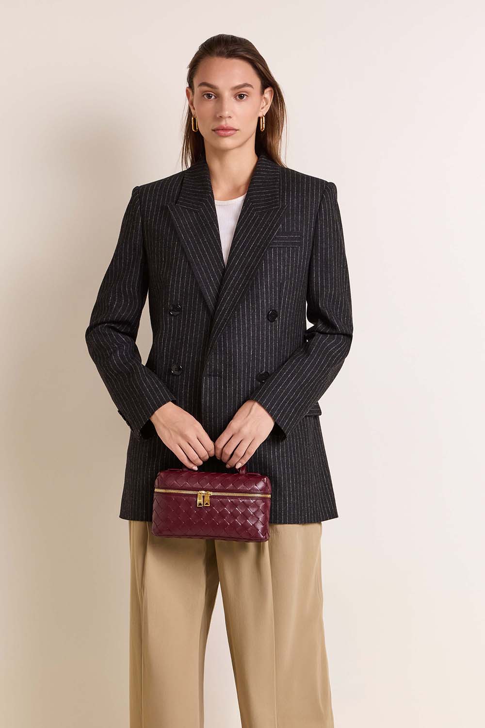 בלייזר מחויט פסים